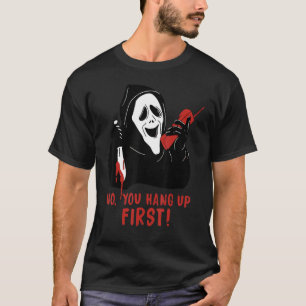 T-shirt Costume Fantôme D'Halloween Non Vous Vous Accroche