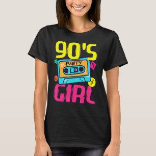 T-shirt Costume féminin 90's Girls Outfit 90s Party Costum
