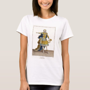 T-shirt Costume for Apollo in the opera 'Phaethon', engrav