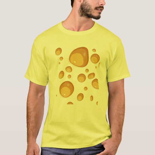 T-shirt Costume Fromage Drôle Conception Fromage Pour Hall (Devant)