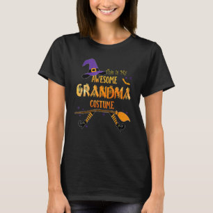 T-shirt Costume Grand-Mère C'Est Mon Super Grand-Mère Cost