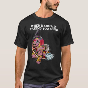 T-shirt Costume graphique poupée vaudou squelette Hallowee