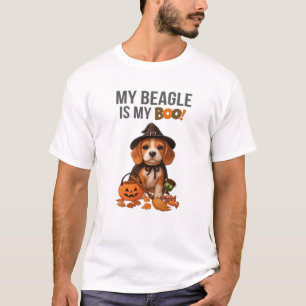 T-shirt Costume Halloween Beagle Mon Beagle est mon chien
