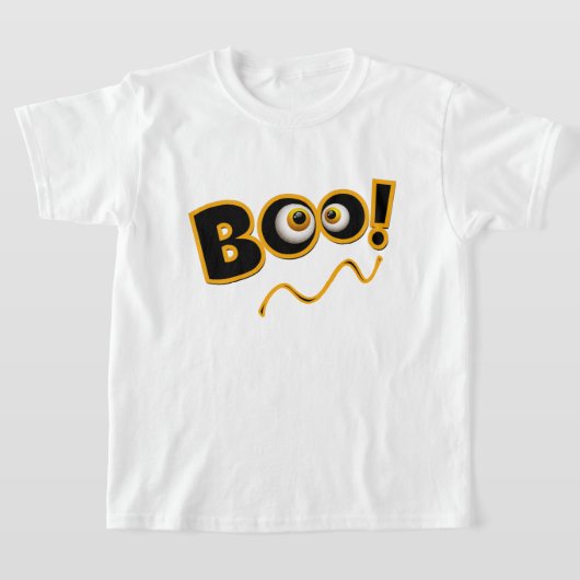 T-shirt costume Halloween Boo Happy (Poser)