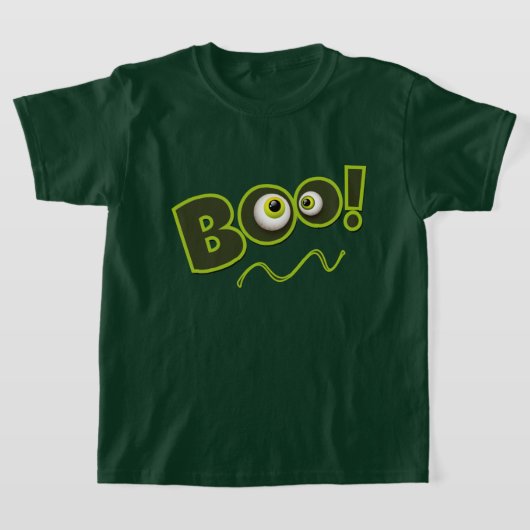 T-shirt costume Halloween Boo Happy (Poser)