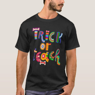 T-shirt Costume Halloween Trick Ou Enseignant Enseignant H