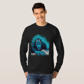 T-shirt Costume Helloween Nun foncé (Devant entier)