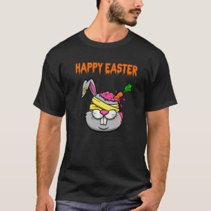 T-shirt Costume lapin de Pâques Zombie Lapin Oeufs Hunti