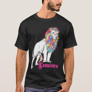 T-shirt Costume Lion unicorn Leonicorn Coloré