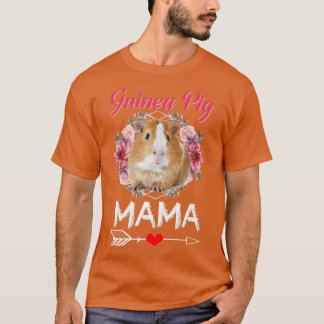 T-shirt Costume Mama Costume Guinée Cochon mignonne Guinée