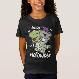 T-Shirt Costume maman T-rex Halloween Koala Happy