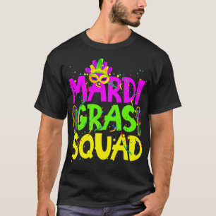 T-shirt Costume Mardi Gras Squad Party Mardi Gras