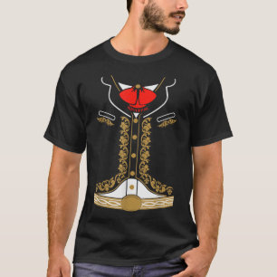 T-shirt Costume Mariachi Mexicain Charro Pour Cinco De May