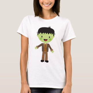 T-shirt Costume mignon de Frankenstein Halloween