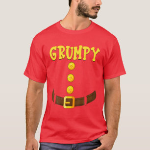 T-shirt Costume nain grincheux amusant Famille corresponda