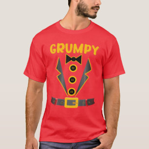 T-shirt Costume nain grumeux Tuxedo Halloween couleur de f