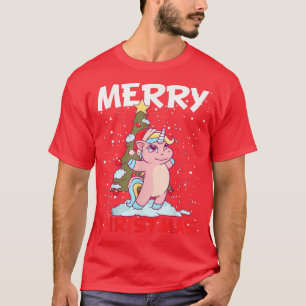 T-shirt Costume neige de Noël Arbre de Noël Enfants Unicor
