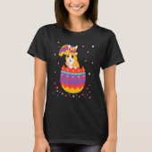 T-shirt Costume OEufs Lapin Oreilles Mignonne Jour de Pâqu (Devant)