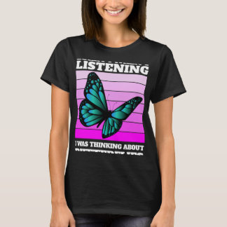 T-shirt Costume papillon disant avec joli papillon