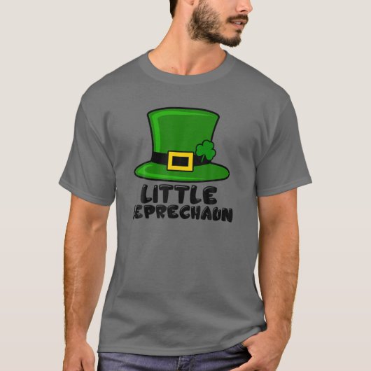 T-shirt Costume Petit Leprechaun | Cadeau irlandais Pixie (Devant)