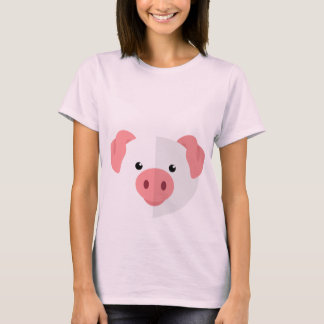 T-shirt Costume porcin mignon de Halloween de grossesse