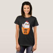 T-shirt Costume Pot Pi de poulet, Costume de Math de jour (Devant entier)