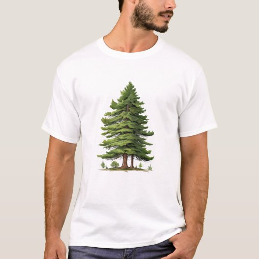 T-shirt Costume pour Pinaceae Pine (Devant)