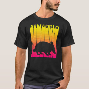 T-shirt Costume rétro animal Armadillo