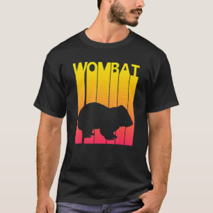 T-shirt Costume rétro animal Wombat