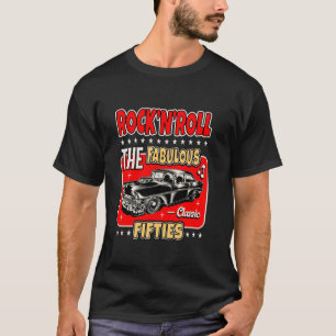 T-shirt Costume Rétro Sock Hop 50 Années 1950 Greaser Vint