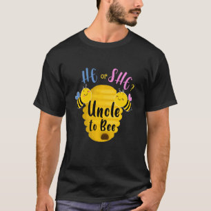 T-shirt Costume Révélateur Sexe Drôle Il Ou Elle Oncle À Ê