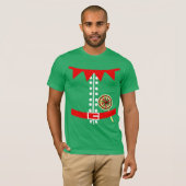 T-shirt Costume Santas Elf (Devant entier)