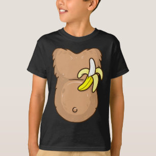 T-shirt Costume Singe Pour Enfants Singe Halloween Costume