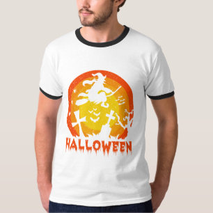 T-shirt Costume sorcier Halloween drôle et effrayant