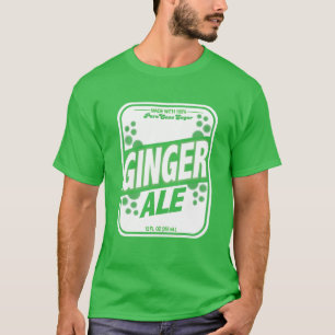 T-shirt Costume T GINGER ALE de style rétro