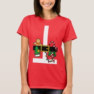 T-shirt Costume tenue de Père Noël Noël drôle