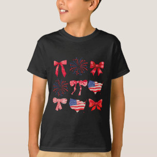 T-shirt Costume Usa Smoking Patriotique 4 Juillet Drapeau