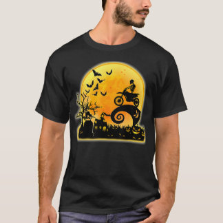 T-shirt Costume Vélo Halloween Dirt Funny Motocross Dirt B