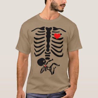 T-shirt Costume Ventre Enceinte Xray Baby Costume Hallowee