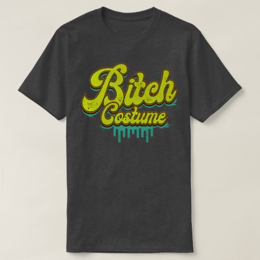 T-shirt Costume vert (Design devant)