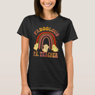 T-shirt Costume vintage D'ENSEIGNANT P E FABOOLOUS C'Est M