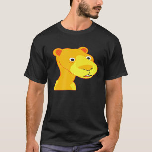 T-shirt Costume visage Easy Animal Halloween Lazy tenue