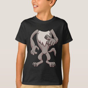 T-shirt Costume Wolf Pour Halloween Loup-Occidental Cospla