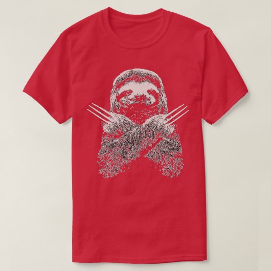 T-shirt Costume Wolverines Sloth (Design devant)