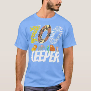 T-shirt Costume Zookeeper African Savanna Zoo Keeper Anima