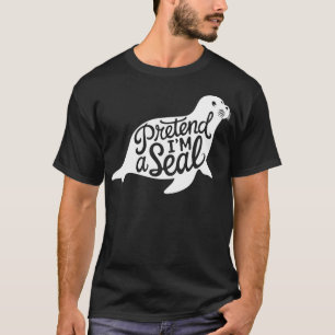 T-shirt Costumes d'Halloween pour adultes Prétendre que je