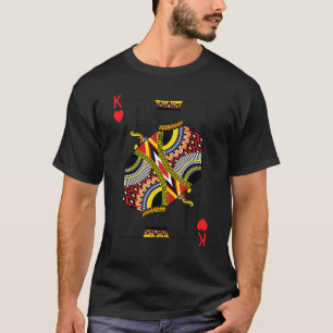 T-shirt Costumes d'Halloween simples King Of Hearts
