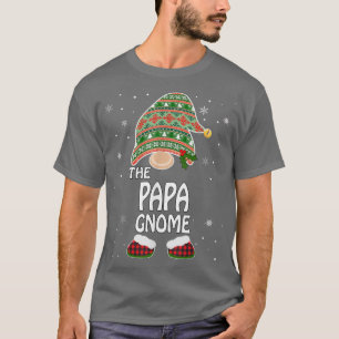 T-shirt Costumes Famille Drôle Correspondant Le Papa Gnome