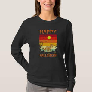 T-shirt Costumes rétro Halloween assortis Jaguar Halloween
