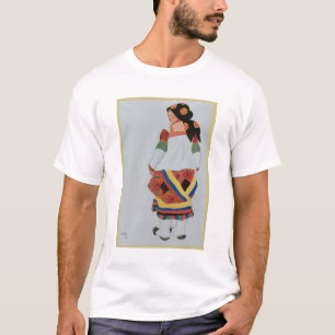 T-shirt Costumez la conception pour Girl rurale, 1922 (Li